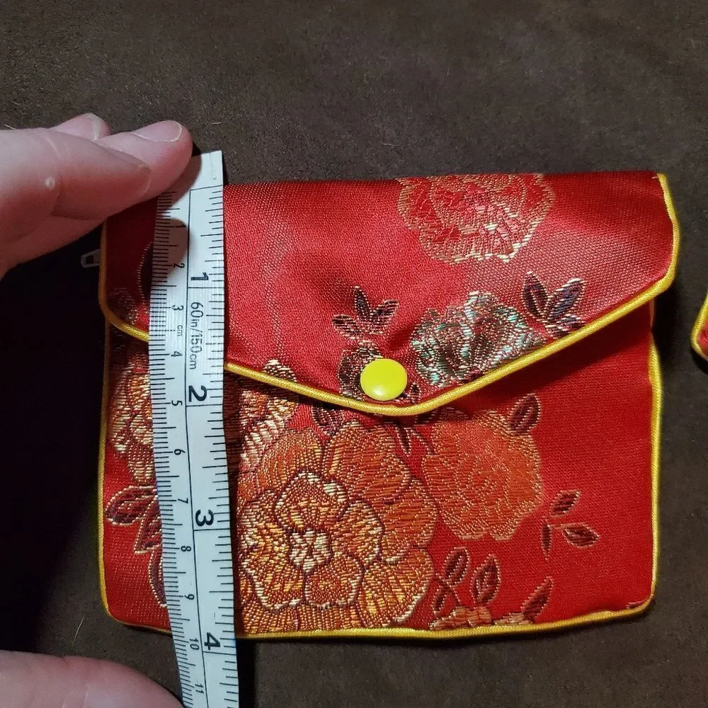Silk Embroidered Bag / Pouch‎
